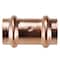 Copper Press By Tmg 3/4 in. x 3/4 in. Copper Press x Press Pressure Coupling with Dimple Stop Jar (20-Pack), 20PK XPRC3420JR - alternate 2